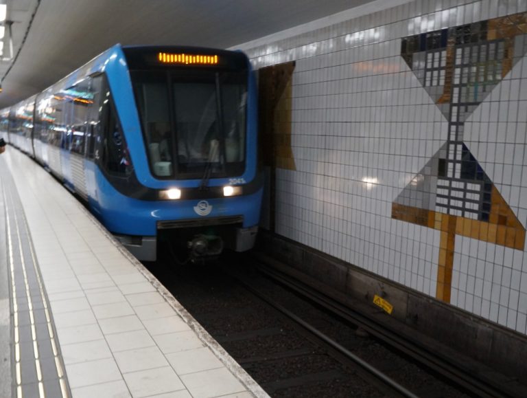 Stockholm’s efficient subway: the Tunnelbana